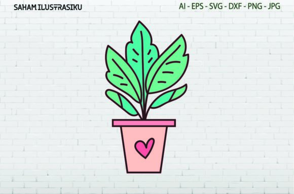 A Heart SVG Floral Design