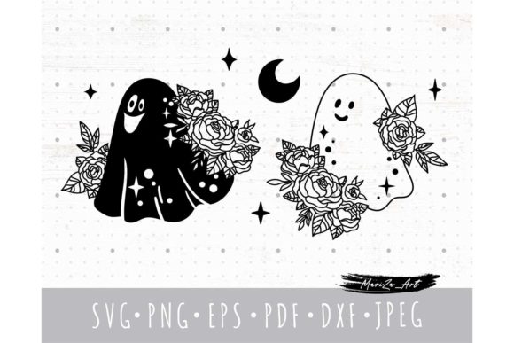 Cute Floral Halloween Ghost SVG Cricut: An Evaluation of a Hybrid Design Element