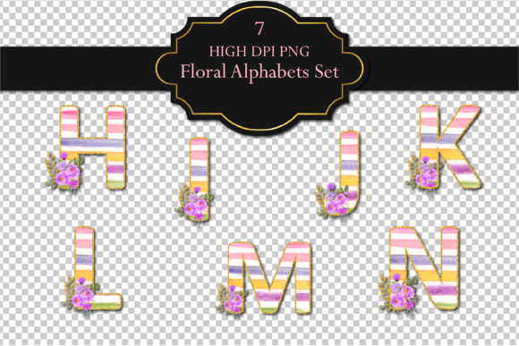 Evaluating the Floral Decorative Alphabet Set for Creative Projects