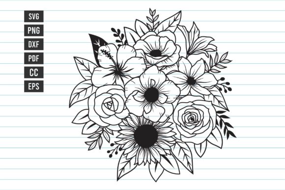 Floral Bouquet SVG Vol. 6: A Creator's Digital Toolkit