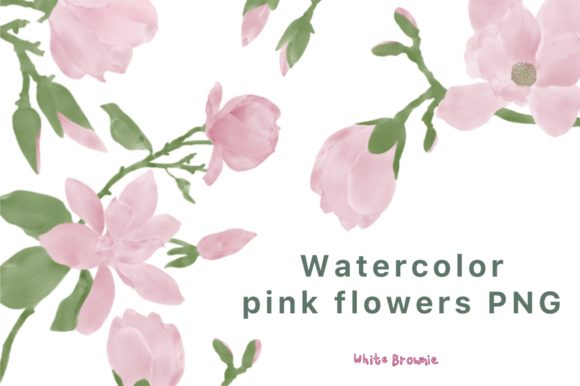 Integrating Art into Commerce: The Strategic Value of the Pink Floral Watercolor Set
