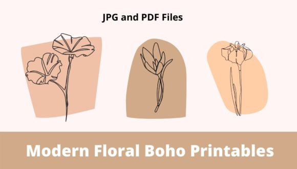 Modern Boho Abstract Art Printables: Your Guide to Instant Digital Decor