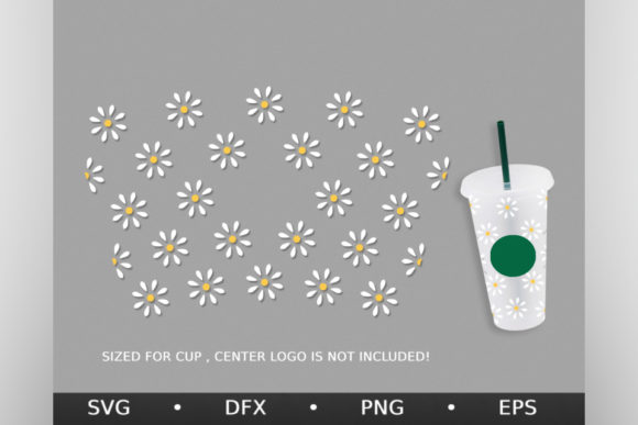 Personalizing Refreshment with the Daisy Floral Venti 24 Oz Cold Cup