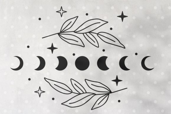 The Intersection of Nature and Cosmos: Understanding Moon Phases Floral Composition