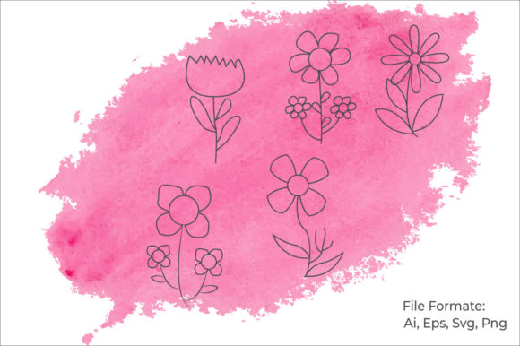 Unlock Creative Potential with the Watercolor Background with Floral Bundle